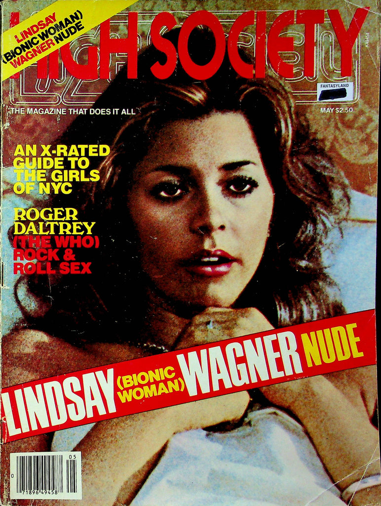 High Society Adult Magazine Lindsay Wagner & Roger Daltrey May 1979 032923RP