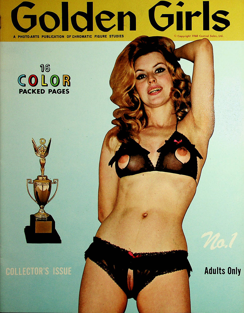 Golden Girls Vintage Magazine   #1 Collector's Issue  1968 Sunshine Enterprises    122321lm-dm