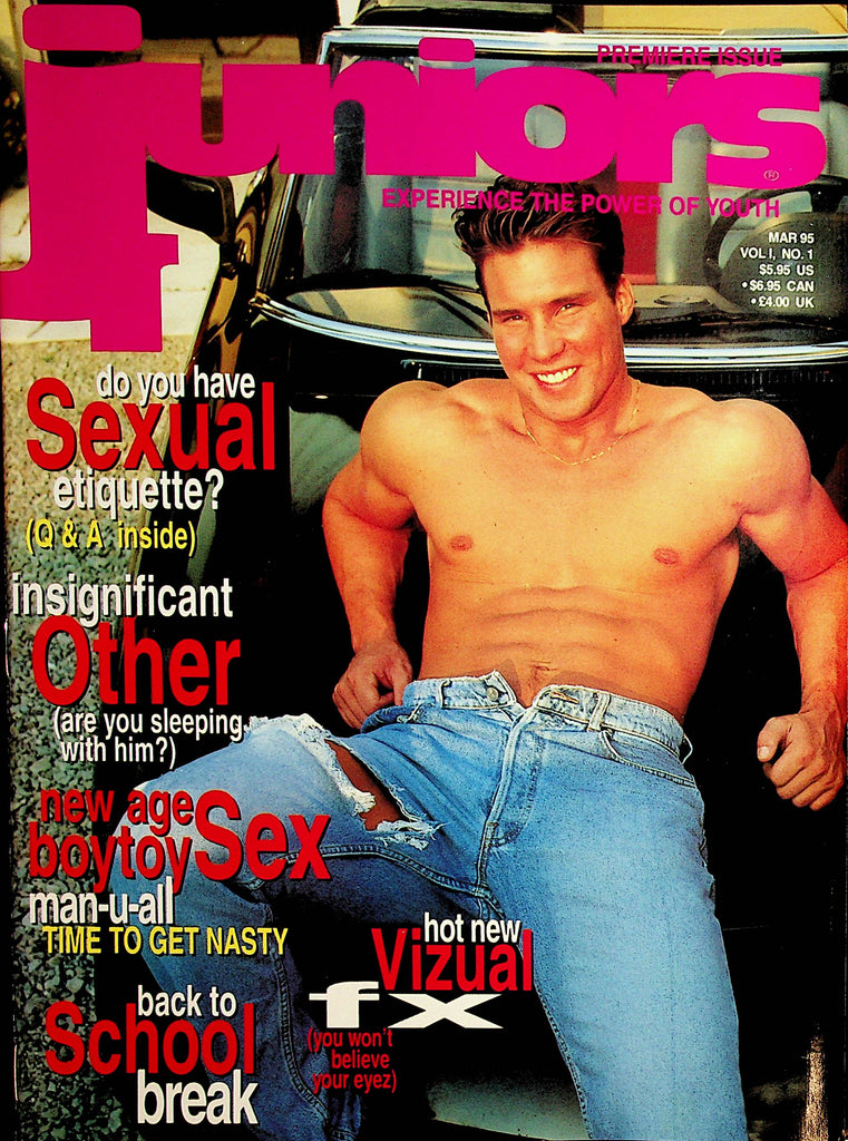 Juniors Gay Magazine Boy Toy Sex vol.1 #1 March 1995 18+ 092821lm-dm  Mr- Magazine