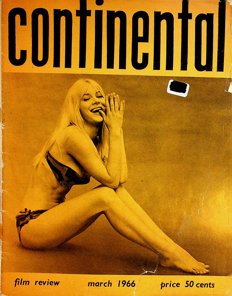 Continental Film Review Magazine  Covergirl Lotte Tarp  March 1966     070222lm-p