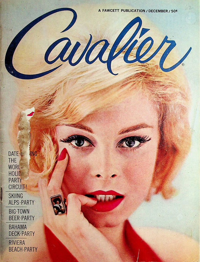 Cavalier Vintage Magazine  The World Holiday Party Circuit! December 1962     100121lm-dm