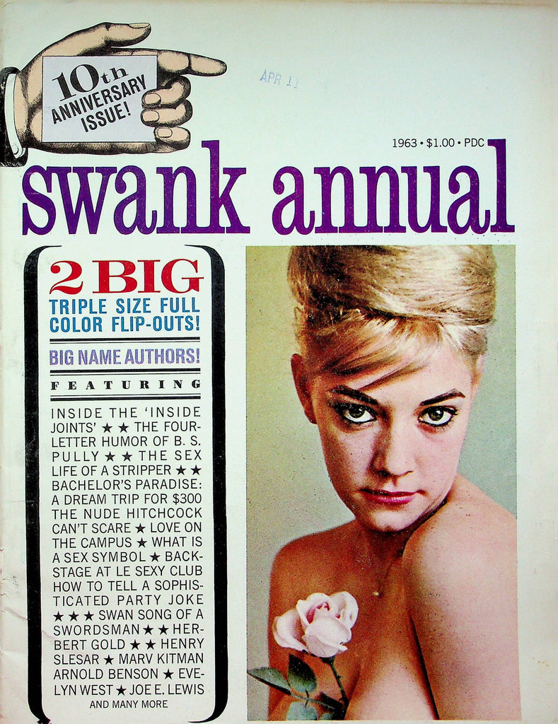 Swank Magazine 10th Anniversary Annual W/ Pullouts 1963 061022RP