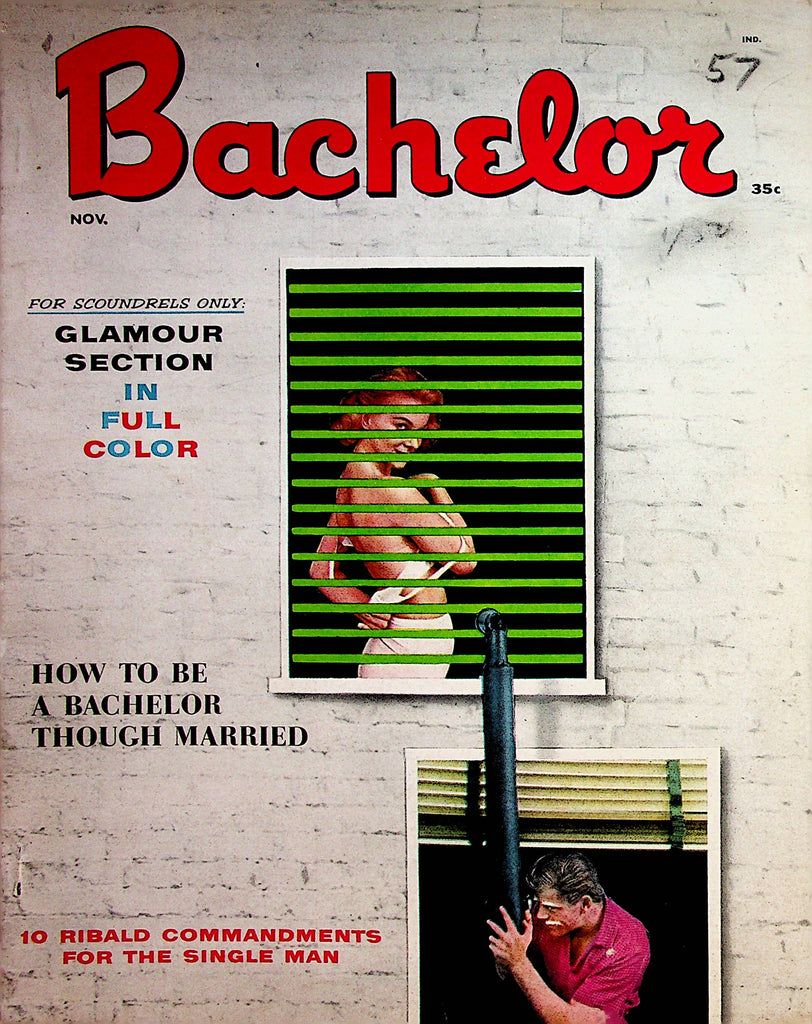 Bachelor Magazine   Dawn Richards   November 1957      072622lm-p