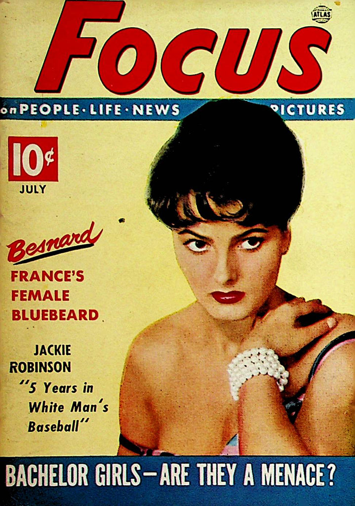 Focus Digest   Besnard / Jackie Robinson  July 1952   081420lm-sh