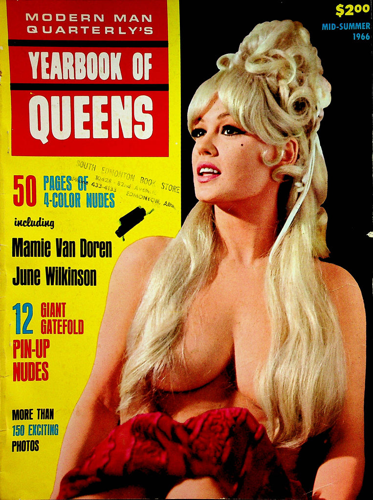 Modern Man Quarterly's Yearbook Of Queens   Mamie Van Doren/ June Wilkinson  Mid-Summer 1966    022623lm-p