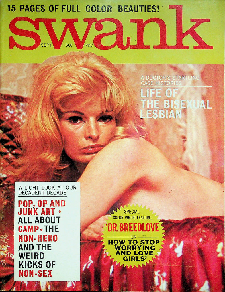 Swank Magazine Dr. Breedlove & Pop Op And Junk Art September 1965 052322RP