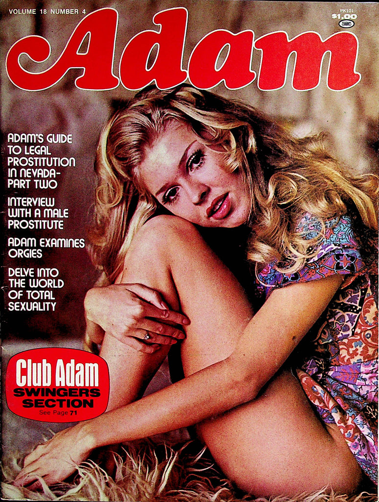 Adam Busty Magazine  Covergirl Andrea Bregar  vol.18 #4   May 1974      062422lm-p