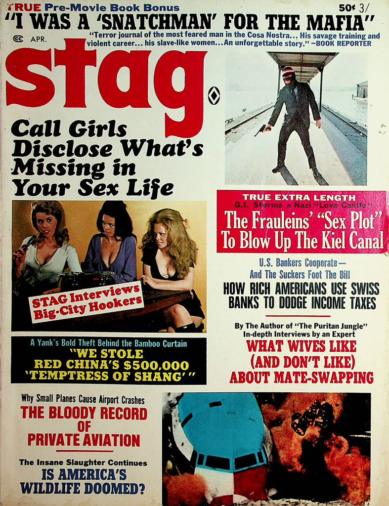Stag Vintage Magazine Big City Hookers Interview  April 1970   112021lm-dm2