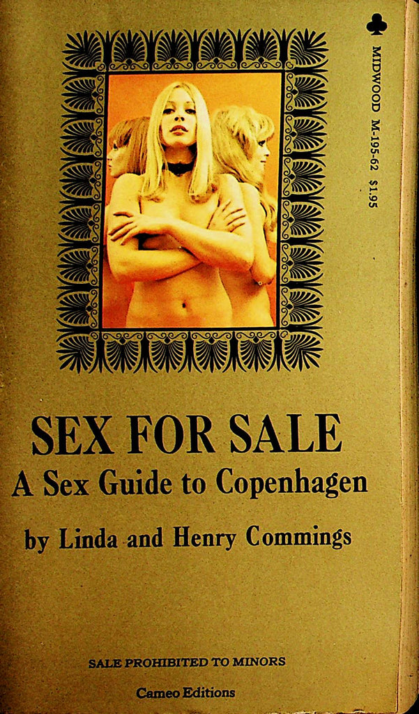 Sex For Sale A Sex Guide To Copenhagen Novel  by Linda and Henry Commings  1971 Midwood Book     110521lm-dm