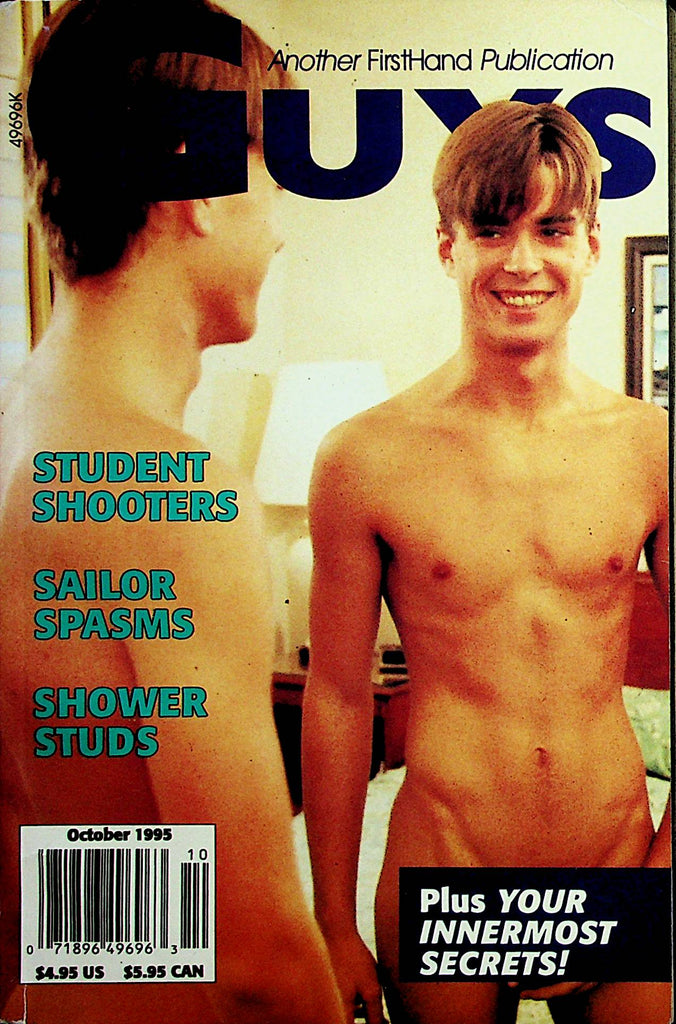 Guys Gay Digest   Student Shooters / Shower Stud  October 1995    040423lm-p