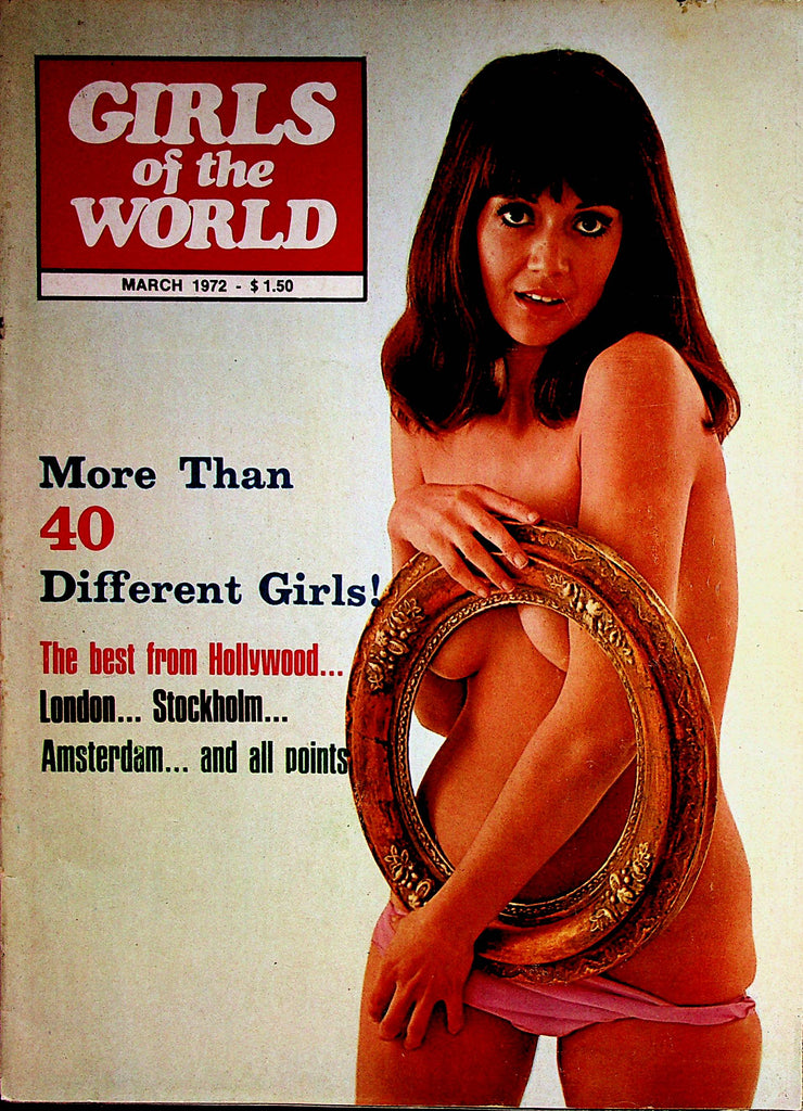 Girls Of The World Magazine   Uschi Digard   March 1972   091722lm-p