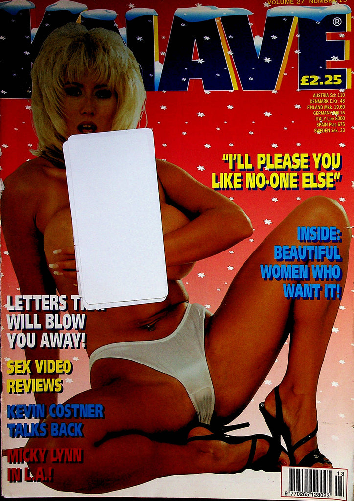Knave Busty Magazine Covergirl Eve  vol.27 #13  1995     091422lm-p2