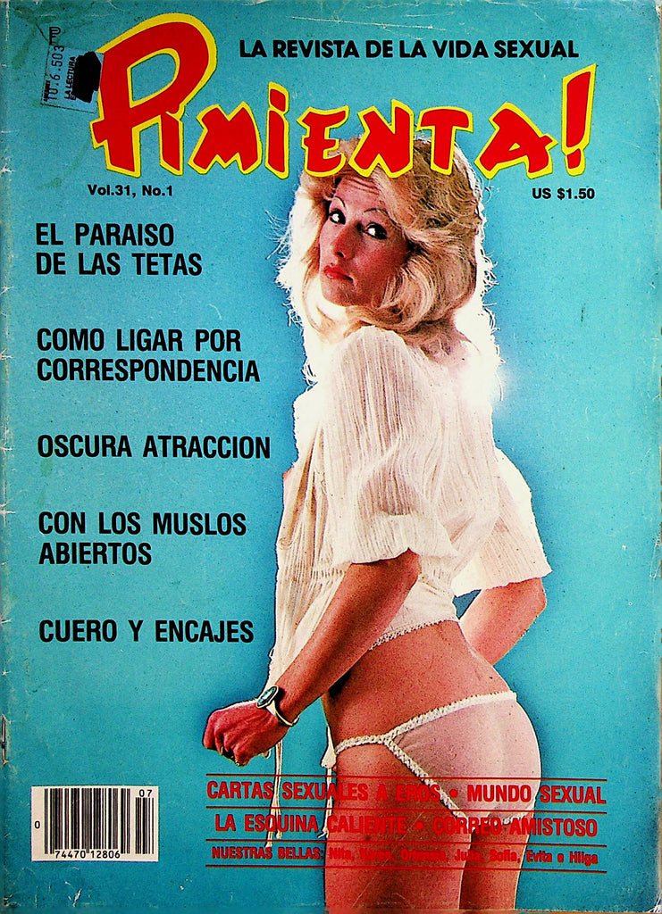 Pimienta! Spanish International Magazine  Karen  vol.31 #1  1988     091722lm-p2