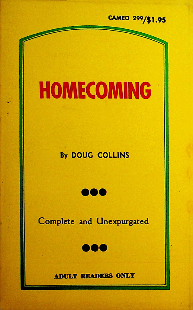 Homecoming Adult Novel  by Doug Collins  1979    092221lm-dmB