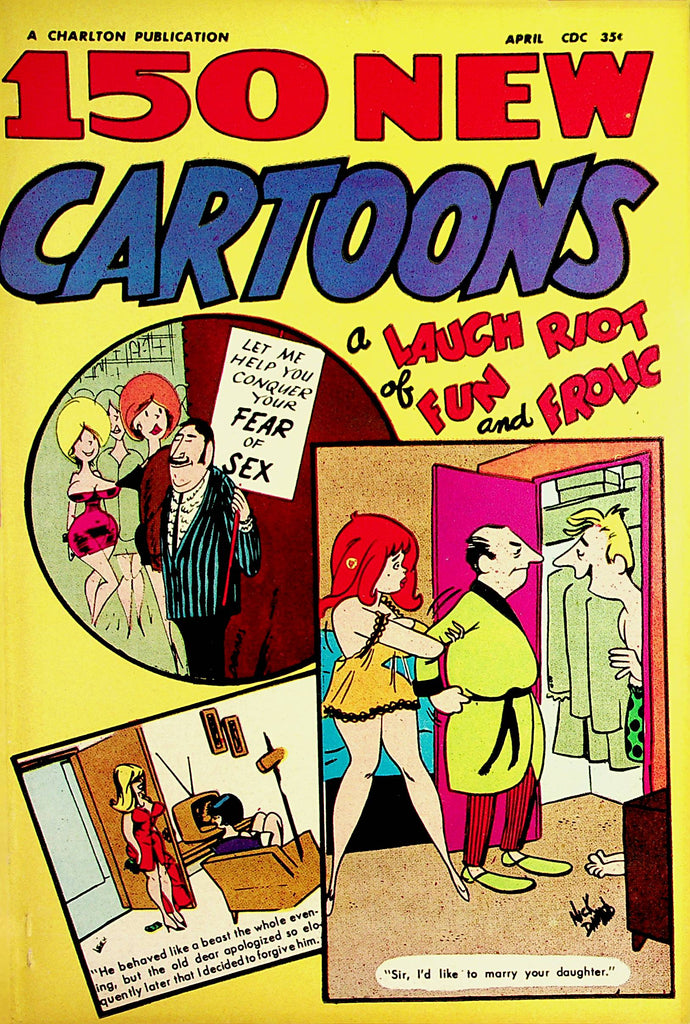 150 New Cartoons Vintage Magazine  Laugh Riot Of Fun And Frolic  #33 April 1970   100421lm-dm