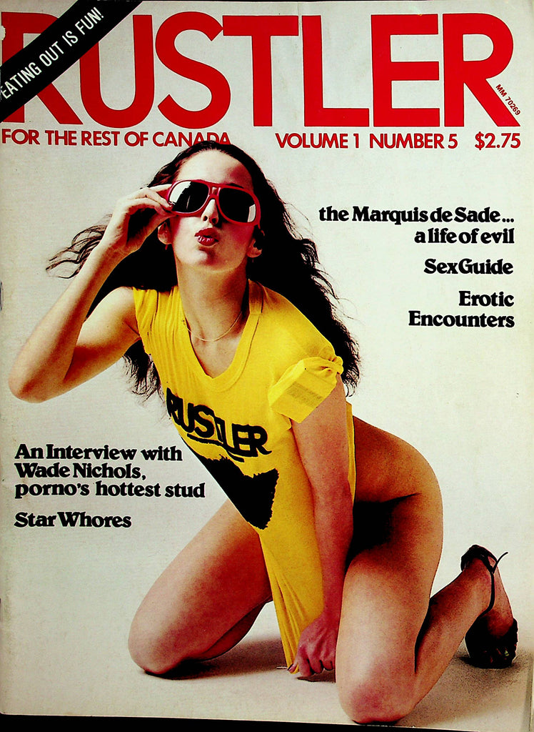 Rustler Magazine  Wade Nichols Porn Stud/ Centerfold Girl Yolande vol.1 #5    031022lm-p2