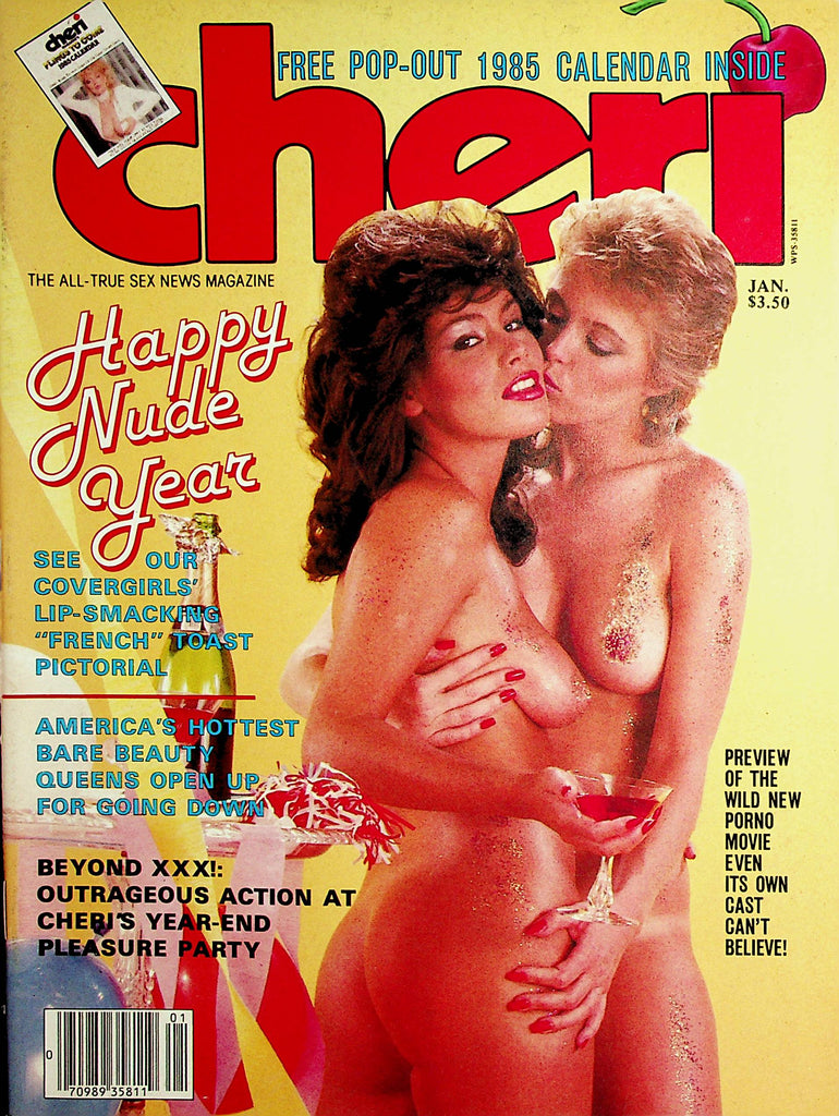 Cheri Busty Magazine  Ginger & Sandy  January 1985     122821lm-dm2