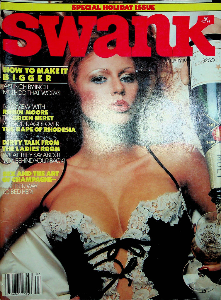 Swank Magazine Holiday Issue Robin Moore & Green Beret Interview January 1979 011623RP