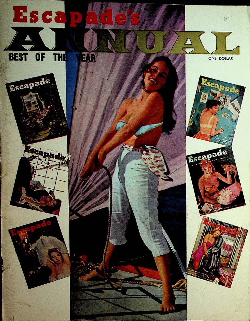 Escapade's Annual Best Of The Year Magazine  Covergirl Marguerite  1960's   092821lm-dm