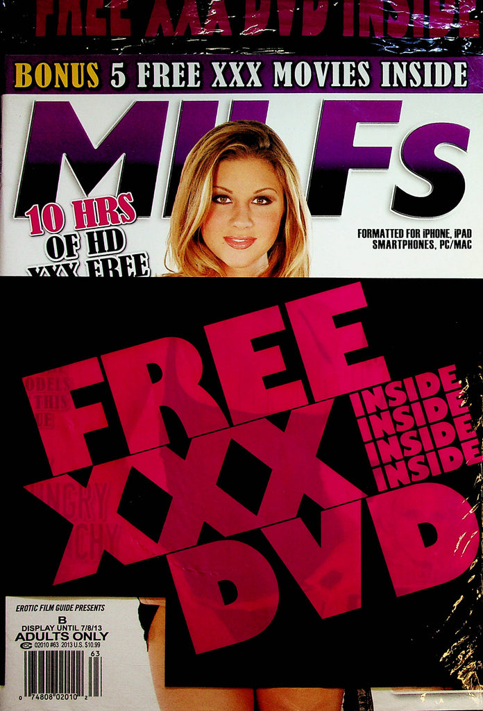 MILFs Magazine  Covergirl Monica  #63  2010  w/DVD  New   XXX  012123lm-p