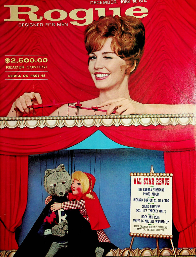 Rogue Vintage Magazine  Barbra Streisand Photo Album / Richard Burton December 1964    112621lm-dm