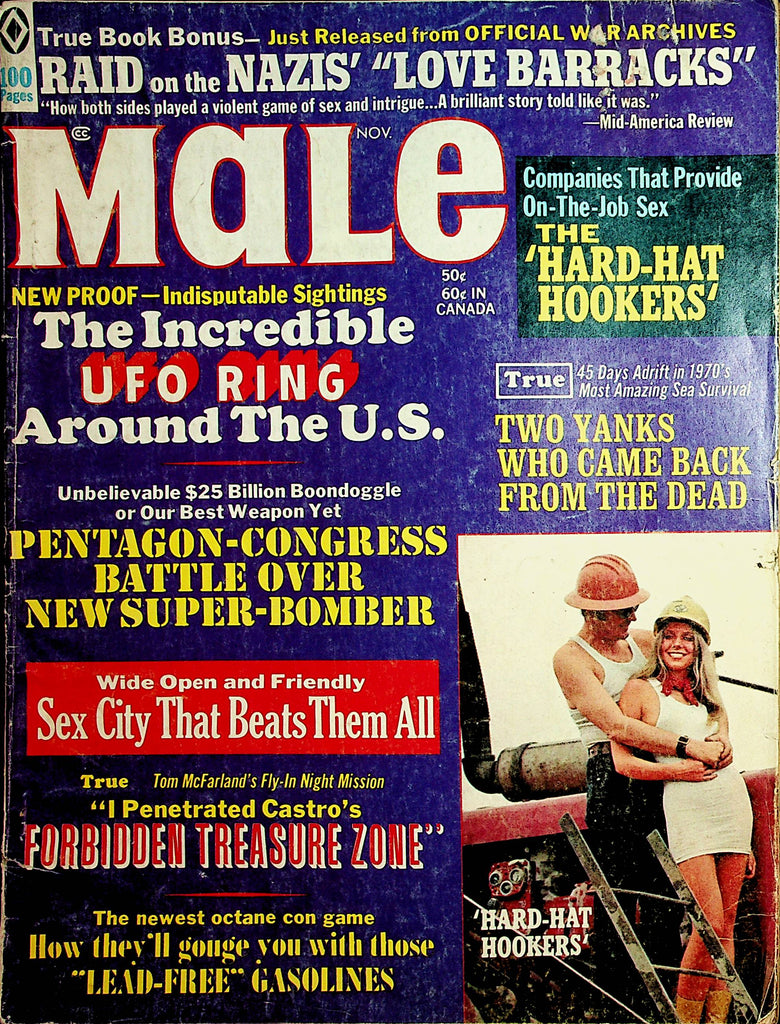 Male Vintage Magazine  Hard-Hat Hookers  November 1970    112121lm-mp