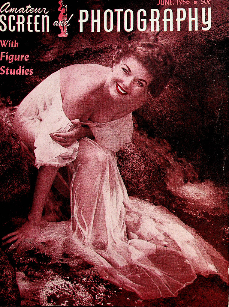Amateur Screen and Photography With Figure Studies Vintage Magazine  June 1956    032923lm-p2