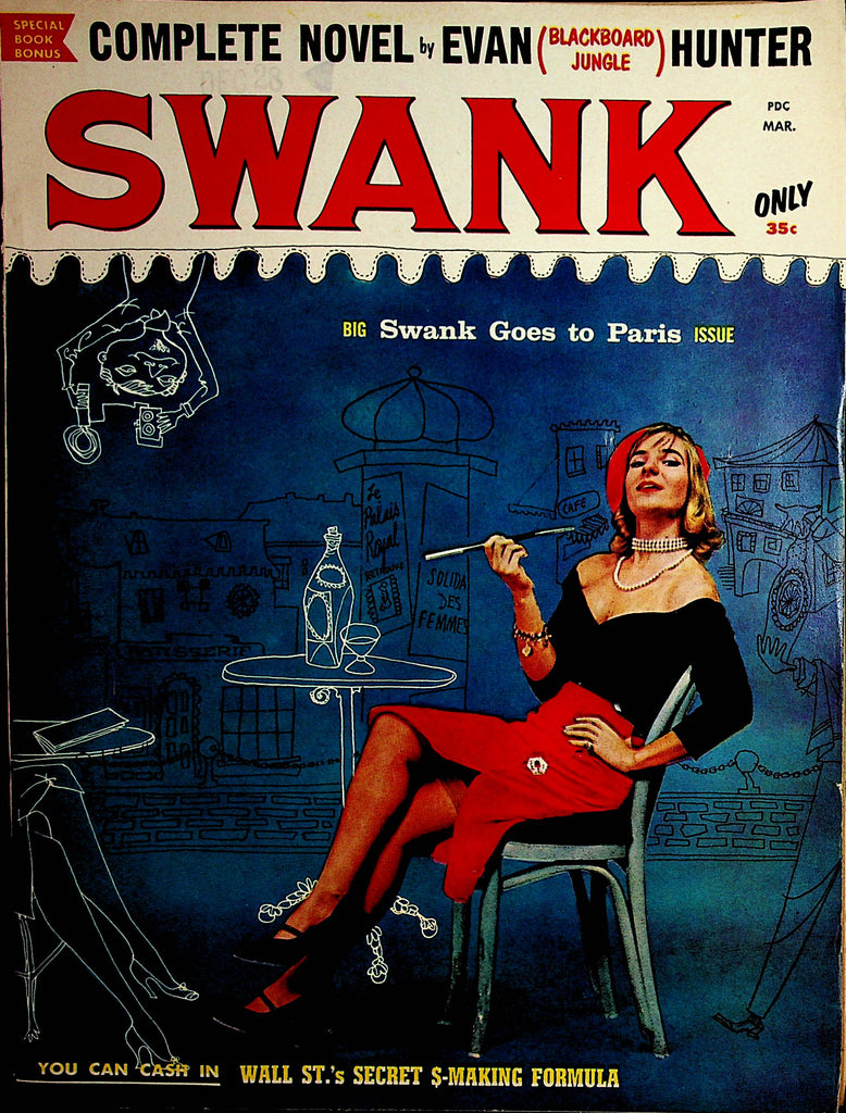 Swank Magazine  Swank Goes To Paris Daniele Fabret  March  1959     082421lm-dm2
