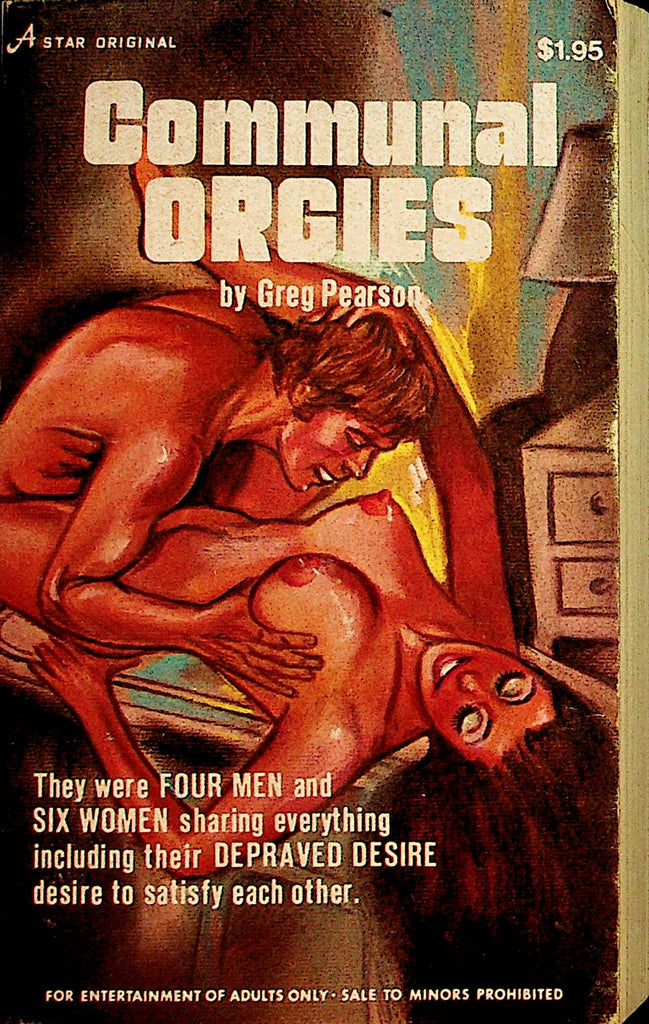 Communal Orgies Novel by Greg Pearson  1972  Star Original  080322lm-p2