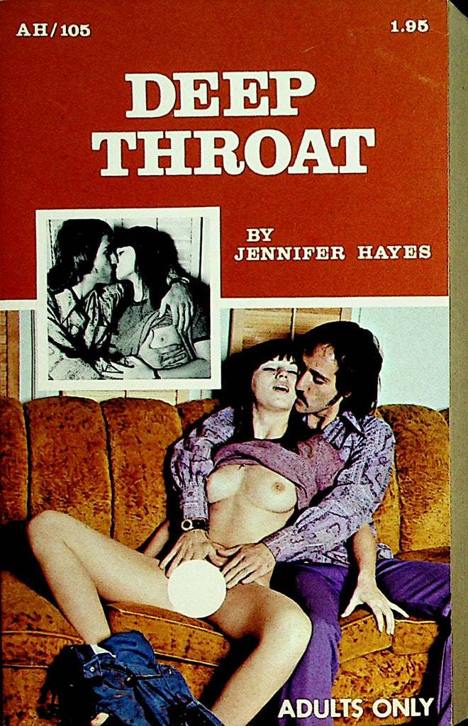 Deep Throat Adult Novel  by Jennifer Hayes 1973     092221lm-dm2