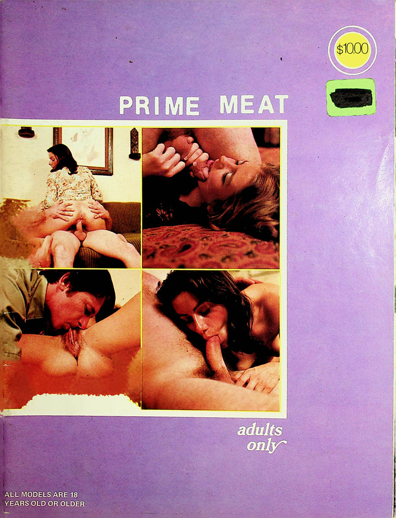 Prime Meat Vintage Magazine   Fuck Me With Your Big Cock  #1  1970's       041922lm-p