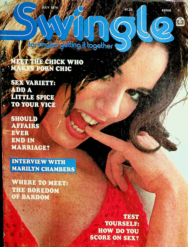 Swingle Vintage Magazine  Marilyn Chambers Interview   July 1974  100121lm-dm