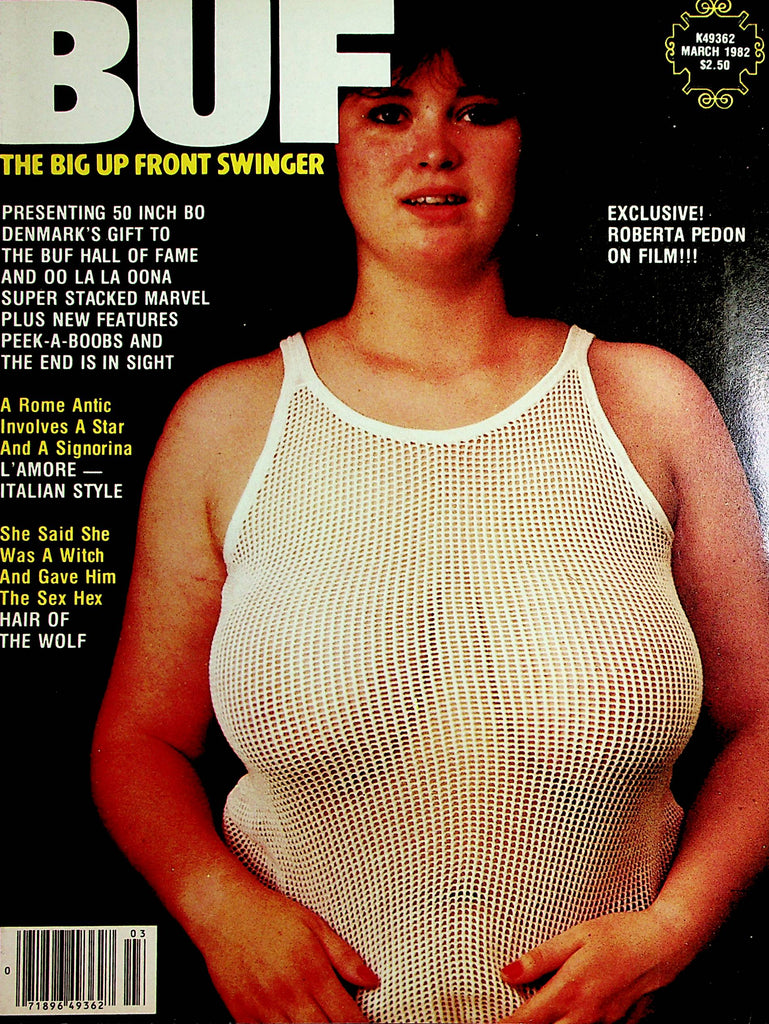 BUF Vintage Magazine  Roberta Pedon / Marie  March 1982      091621lm-dm