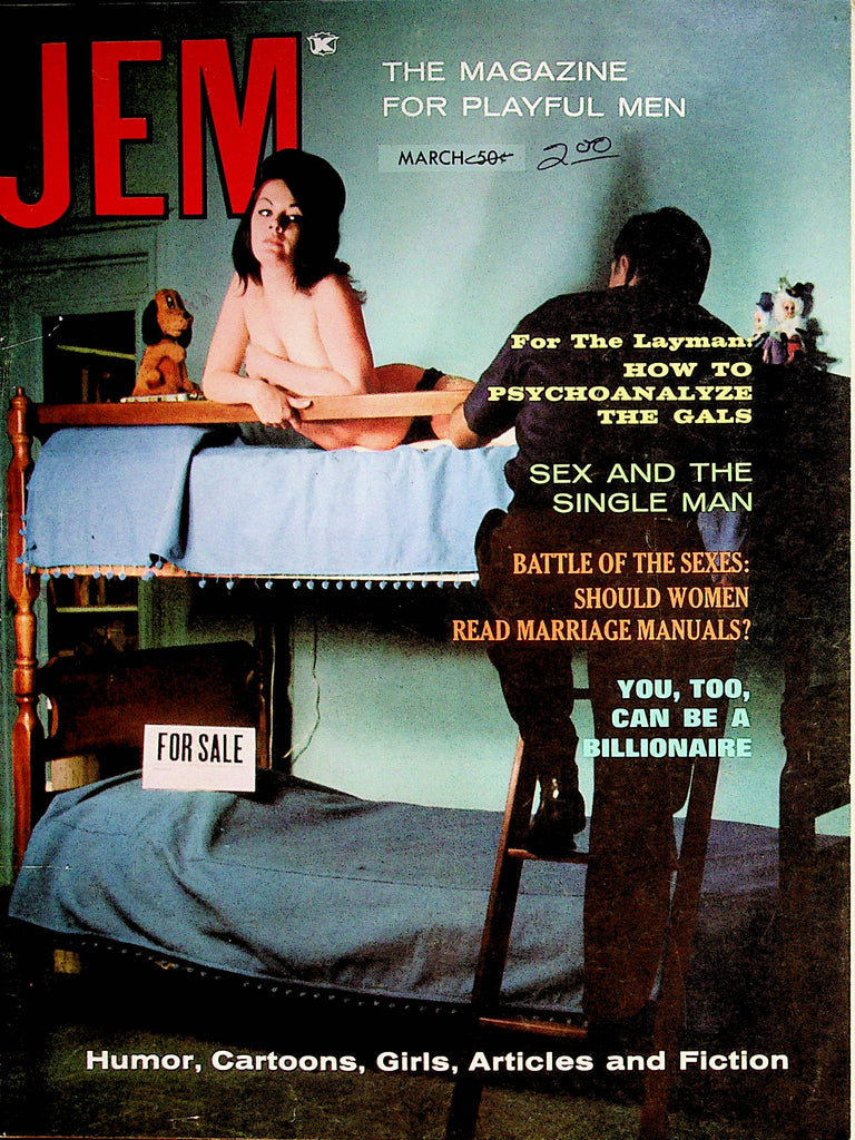 Jem Busty Magazine  Covergirl Bibi Kobar  March 1964     080622lm-p