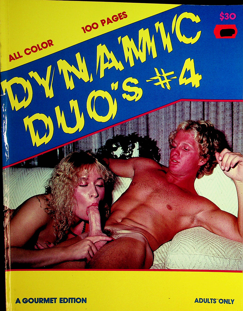 Dynamic Duo's Magazine  Anal Birthday  #4 1980's  Gourmet Edition     092821lm-dm2
