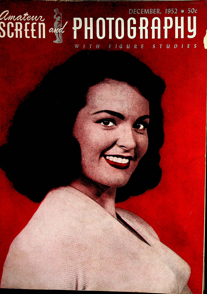 Amateur Screen And Photography With Figure Studies Magazine December 1952    032923lm-p2