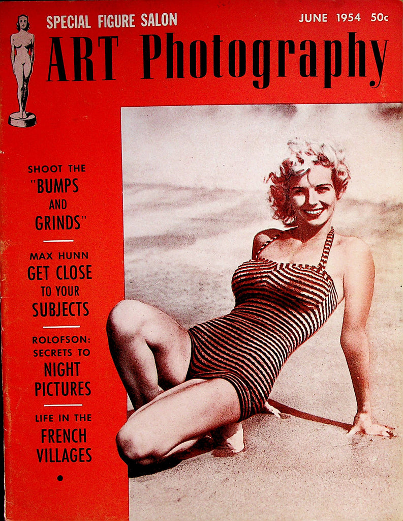 Art Photography Special Figure Salon Magazine  Get Close To Your Subjects  June 1954    071522lm-p