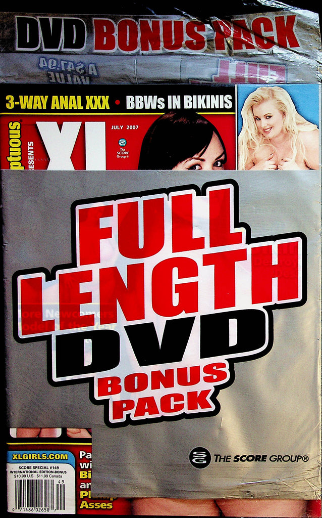 XL Girls Busty Magazine  Dusty / Toni / Maria   w/DVD  New  July 2007     101522lm-p2