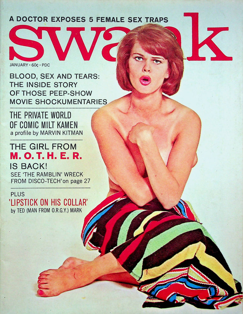 Swank Magazine Milt Kamen & A Real Pip January 1966 060722RP