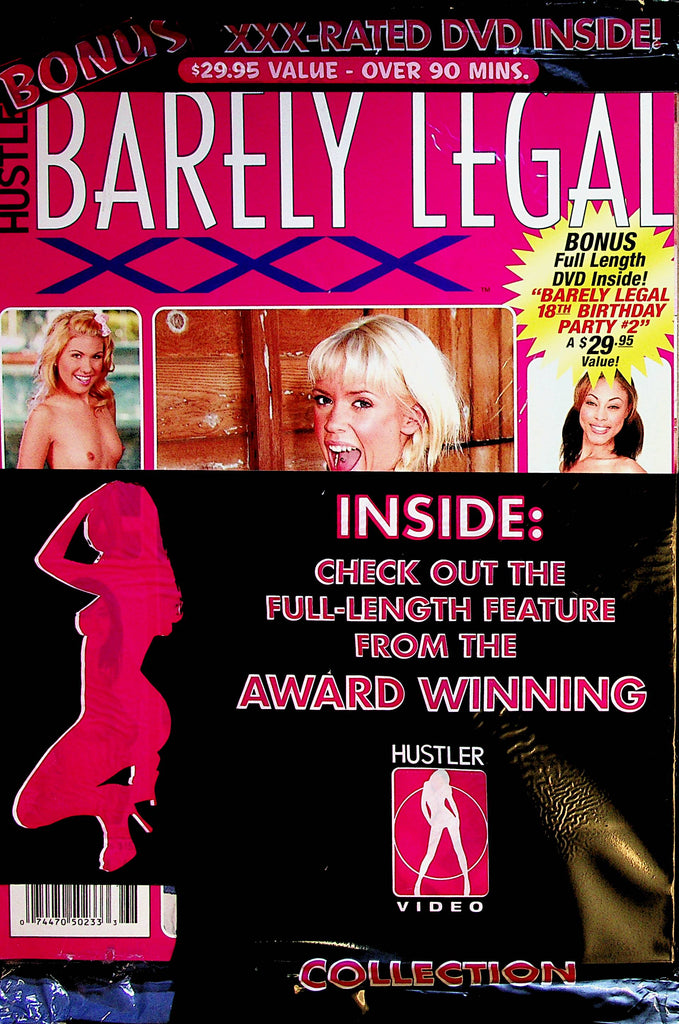 Hustler Barely Legal XXX Magazine w/DVD  #43   new   090222lm-p2