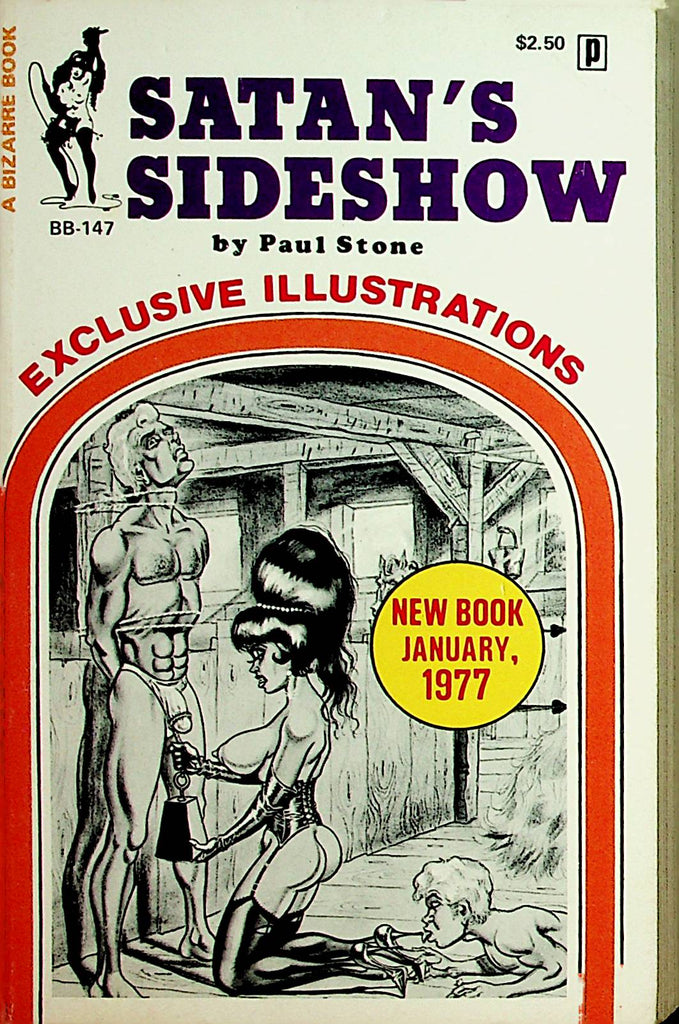 Satan's Sideshow Fetish Novel by Paul Stone  1977 Eros Publication    062821lm-dm