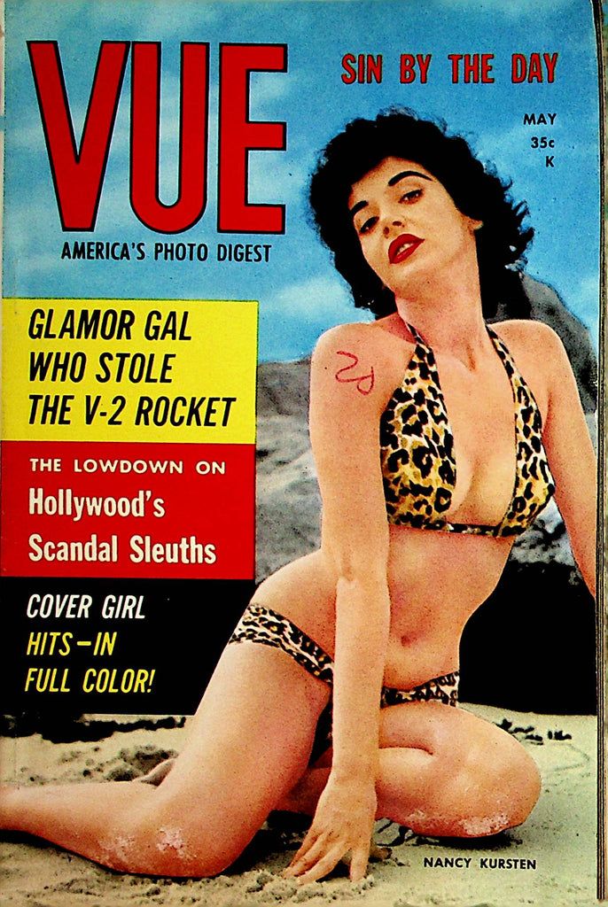 Vue Vintage Digest Covergirl Nancy Kursten  May 1958    110221lm-dm