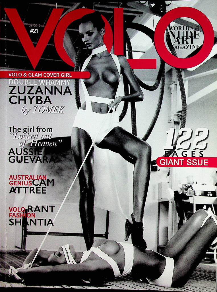 Volo Nude Art Magazine  Covergirl Zuzanna Chyba  #21  2015 The Double Whammy Issue    022723lm-p
