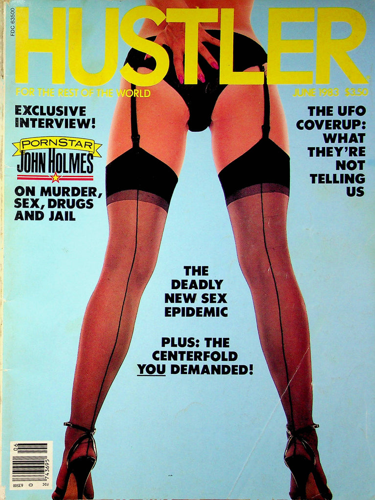 Hustler Magazine John Holmes Interview & Cyndi & Paula June 1983 013023RP