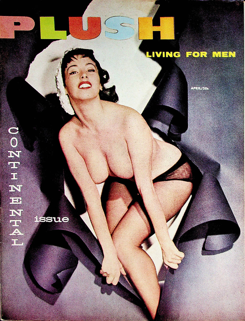 Plush Magazine  Ingrid Christiansen From Sweden  Continental Issue  1960's     042922lm-p