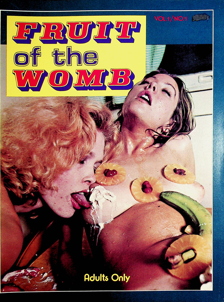 Fruit Of The Womb Magazine   Sarena   vol.1 #1  July 1977  071421lm-sh