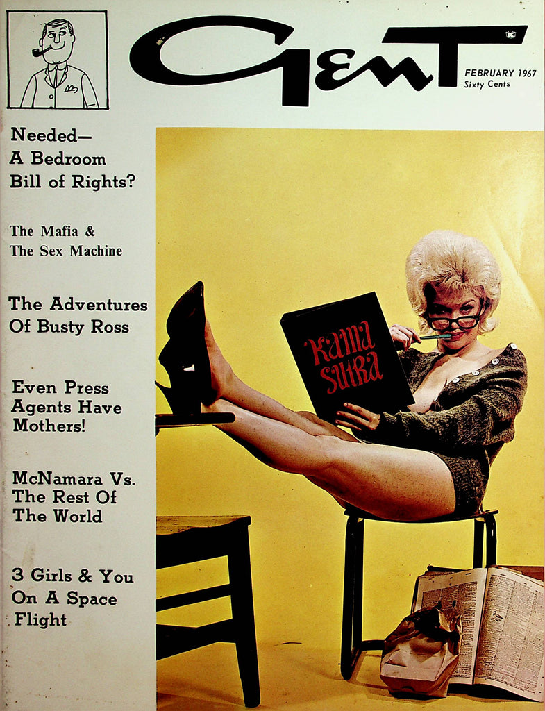 Gent Busty Magazine  Centerfold Girl Annabel Lee  February 1967     123121lm-dm