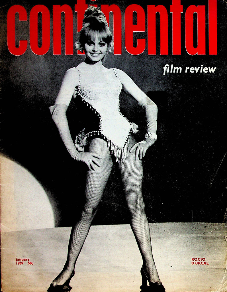 Continental Film Review Magazine  Covergirl Rocio Durcal / Vanessa Redgrave  January 1969      070222lm-p