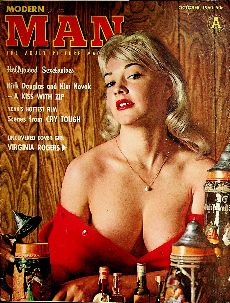 Modern Man Magazine  Covergirl Virginia Rogers / Kirk Douglas and Kim Novak  October 1960  090322lm-p2