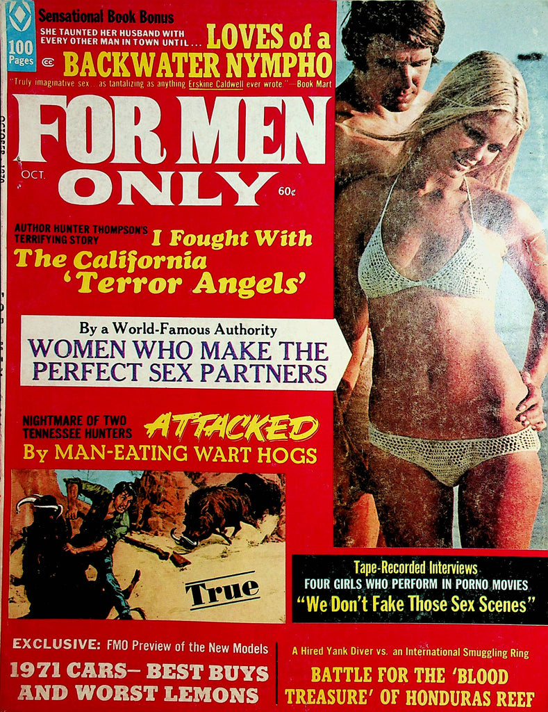 For Men Only Vintage Magazine  Women Who Make The Perfect Sex Partners  October 1970       112121lm-mp